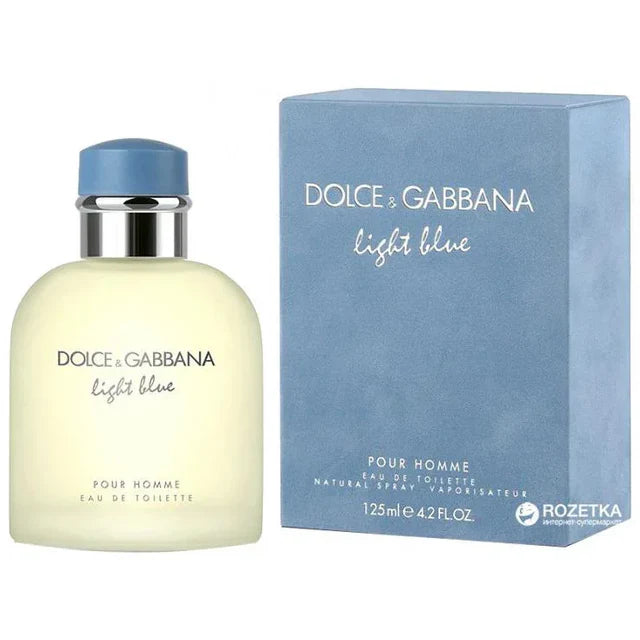 Dolce & Gabbana Light Blue For Men Eau De Toilette - 125ml