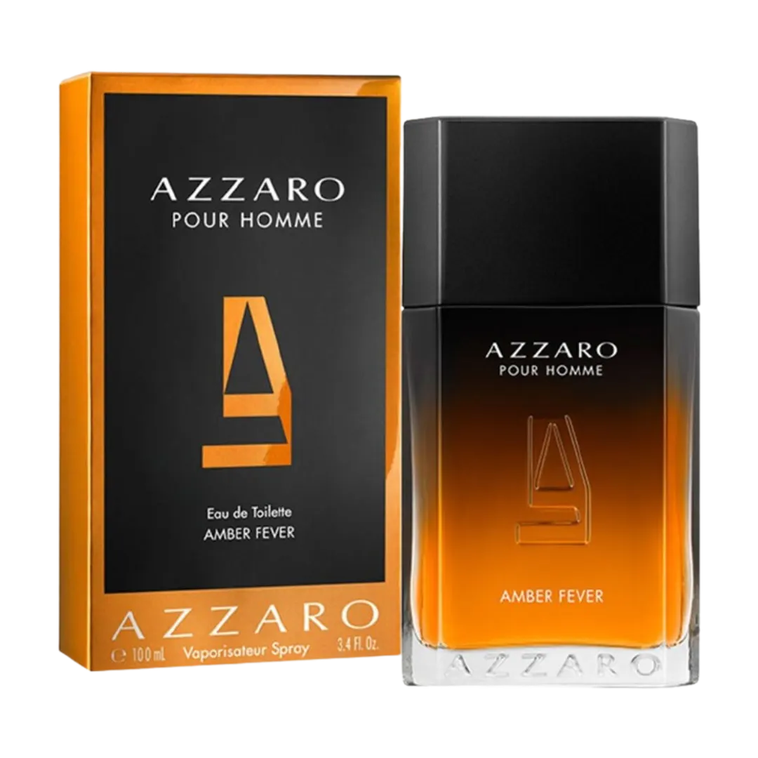 Azzaro Pour Homme Amber Fever Eau De Toilette For Men - 100ml