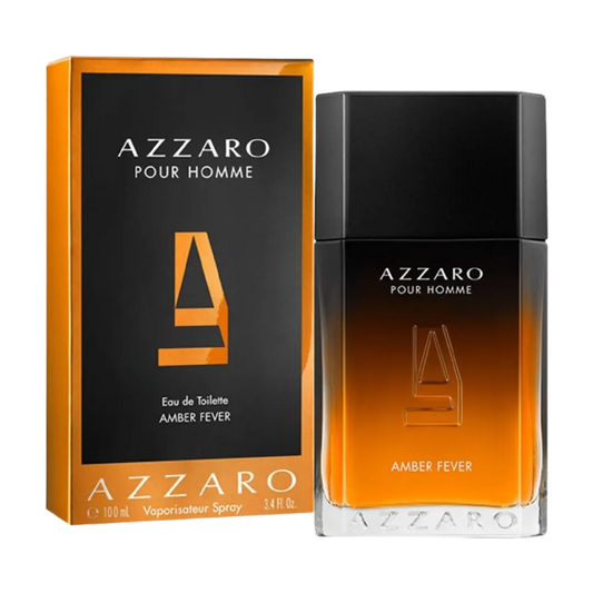 Azzaro Pour Homme Amber Fever Eau De Toilette For Men - 100ml