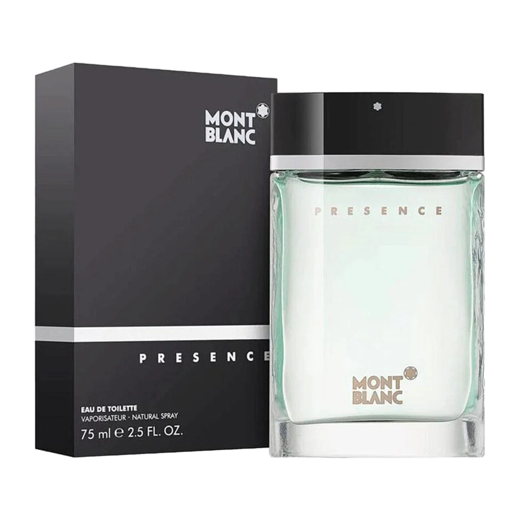 Mont Blanc Presence Eau De Toilette For Men - 75ml