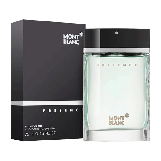 Mont Blanc Presence Eau De Toilette For Men - 75ml